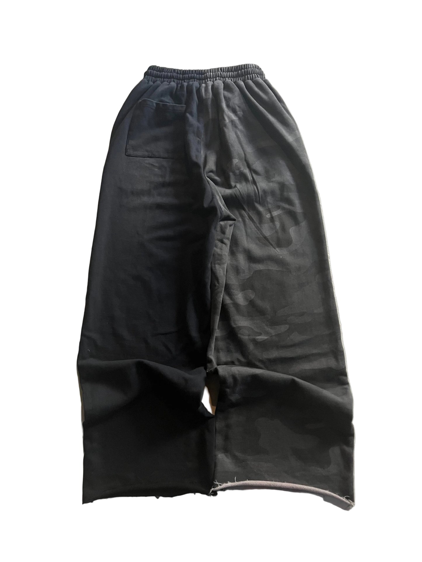 Baggy Black Camo Sweats