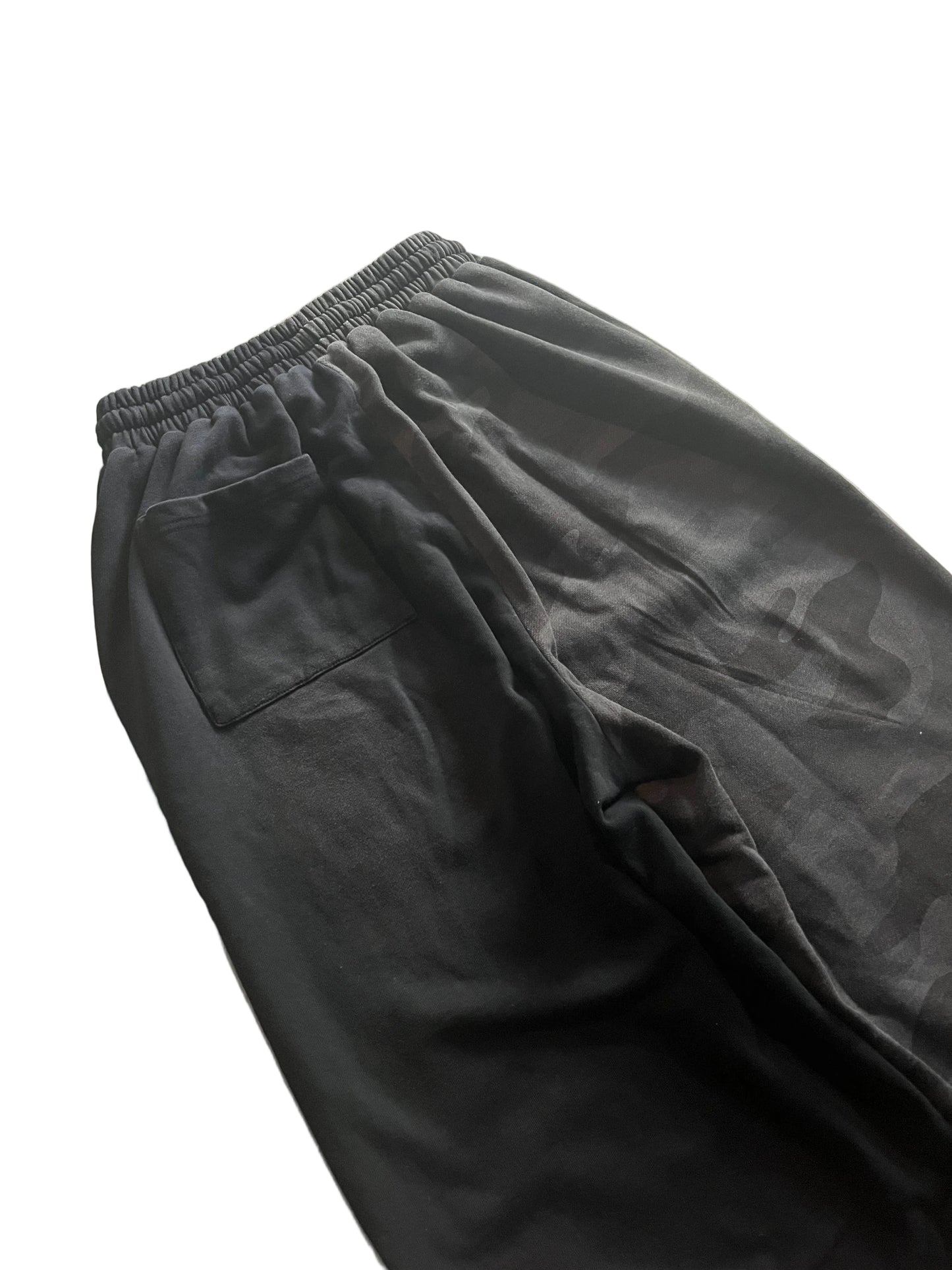 Baggy Black Camo Sweats